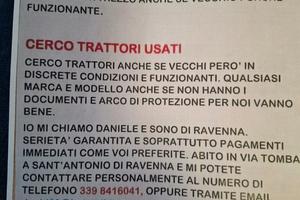 TRATTORE FORD/FIAT/M.F. e ATTREZZATURA 