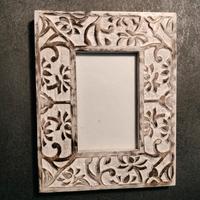 Cornice foto in legno intagliato  - 20x30 cm