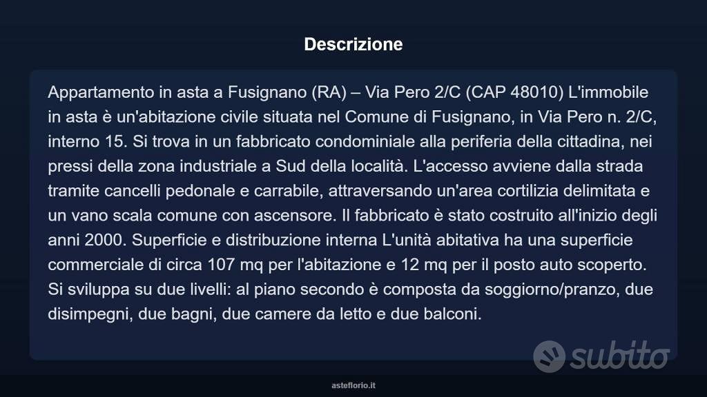 Appartamento – Lugo, Sabbioni, Bizzuno - Vista 3
