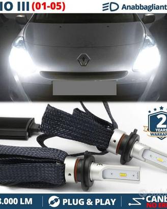 Luci LED H7 CANbus Renault CLIO 3 Restyling 6500K