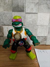 action figure ninja turtles TMNT rappin Mike 