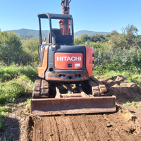 Mini escavatore cingolato Hitachi zx55_5A 2015