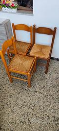 3 SEDIE USATE COME NUOVE