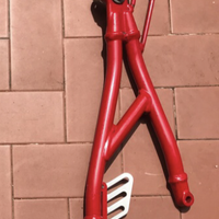 Morini - Granpasso - Supporto pedana posteriore sx