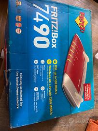 AVM FRITZ!Box 7490 Modem Router WiFi AC 1300