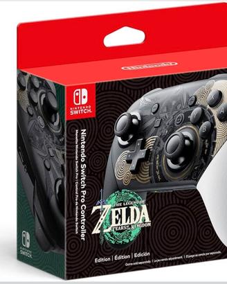 Nintendo Pro Controller Zelda Tears of the Kingdom