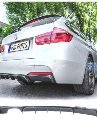 DIFFUSORE BMW F30 F31 LOOK M PERFORMANCE CARBONIO