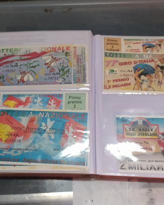 collezione biglietti della lotteria parte 2