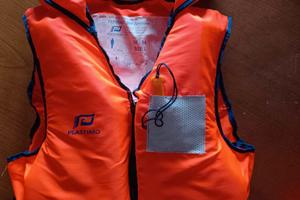 Set 4 giubbotti di salvataggio Plastino con collo