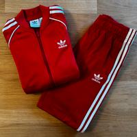 Tuta adidas rossa - Taglia S