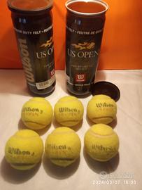 Palle da tennis Wilson e Dunlop 