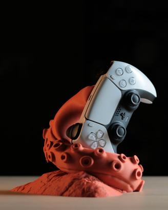 Kraken Supporto Gamepad Controller PS5 3D Print