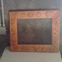 Cornice intagliata vuota