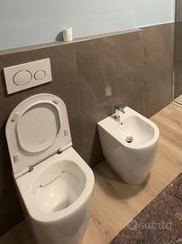 Wc water e bidet filomuro