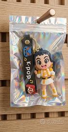 Portachiavi K-POP Style - Figurina Idol 3D con Cin