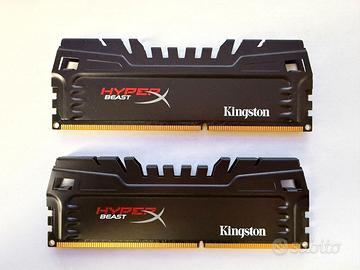 RAM Kingston HyperX Beast 8GB (2×4GB) DDR3 1600MHz