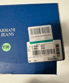 Scarpe Armani Jeans nuove nere taglia 43 Abbigliamento e Accessori In vendita a Roma