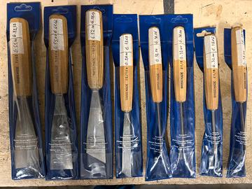Scalpelli sgorbie per legno