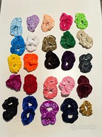 Scrunchies Velluto Multicolore 