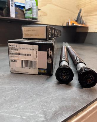 Cartucce Ohlins Yamaha T7 e Tenere World Raid