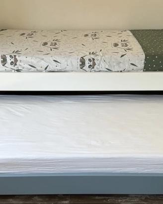 Letto singolo con letto estraibile Colombini