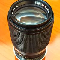 OBIETTIVO CARL ZEISS SONNAR 135mm F/2.8 con adatt