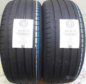 2 GOMME 225 45 17 GOODYEAR A76850