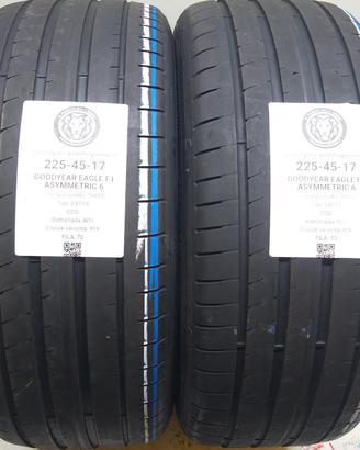 2 GOMME 225 45 17 GOODYEAR A76850