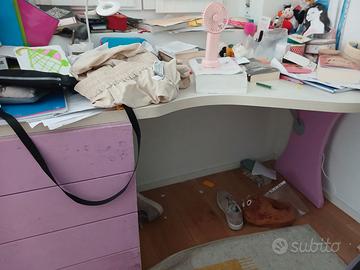 Scrivania mondo convenienza rosa