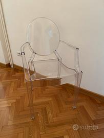 Kartell sedia Ghost Louis