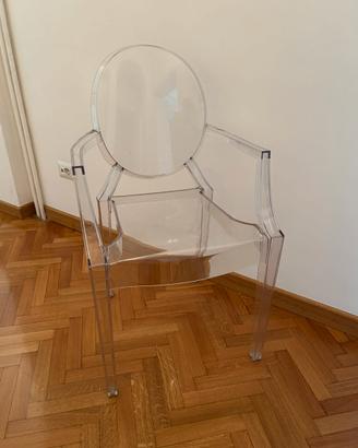 Kartell sedia Ghost Louis