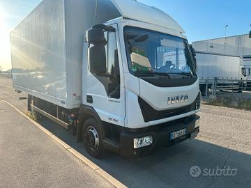 Iveco 80E19 P euro 6 furgone sponda