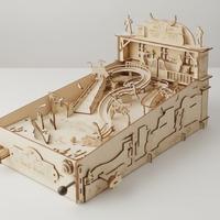 3D Mechanical Wooden Puzzle – Wild West Pinball