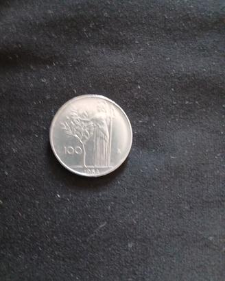 100 lire repubblica italiana 