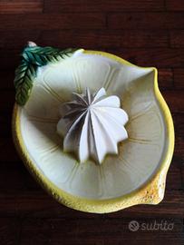 antico spremiagrumi ceramica