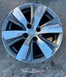 Cerchio in lega Peugeot 208 16 pollici 4 fori