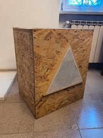 subwoofer passivo 100W su 8 ohm autocostruito