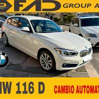 BMW 116 CAMBIO AUTOMATICO BIANCO PERLATO