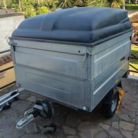 Carrello appendice auto ELLEBI THULE a sponda alta