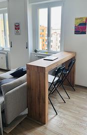 Tavolo alto Mobili Fiver 180x40 + 2 sgabelli IKEA
