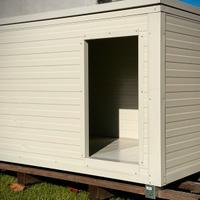 Cucce coibentate con pannelli sandwich per cani