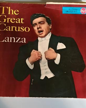 33 giri the great Caruso Lanza