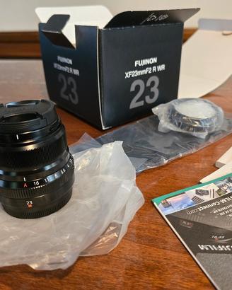 Fujinon XF 23mm F2 R WR (come nuovo) 