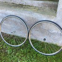 Coppia ruote mozzo Shimano