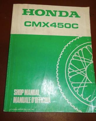 CMX450 CMX450C manuale officina manutenzione honda