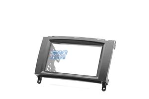 CORNICE NERA RADIO 2-DIN MERCEDES CLASSE A W169 CL