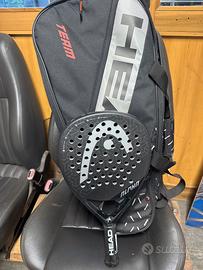 Sacca e racchetta padel