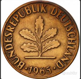 Moneta Tedesca 2 pfennig