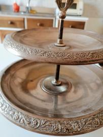 Centro tavolo in silver 