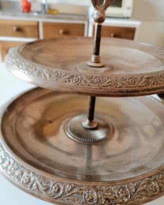 Centro tavolo in silver 